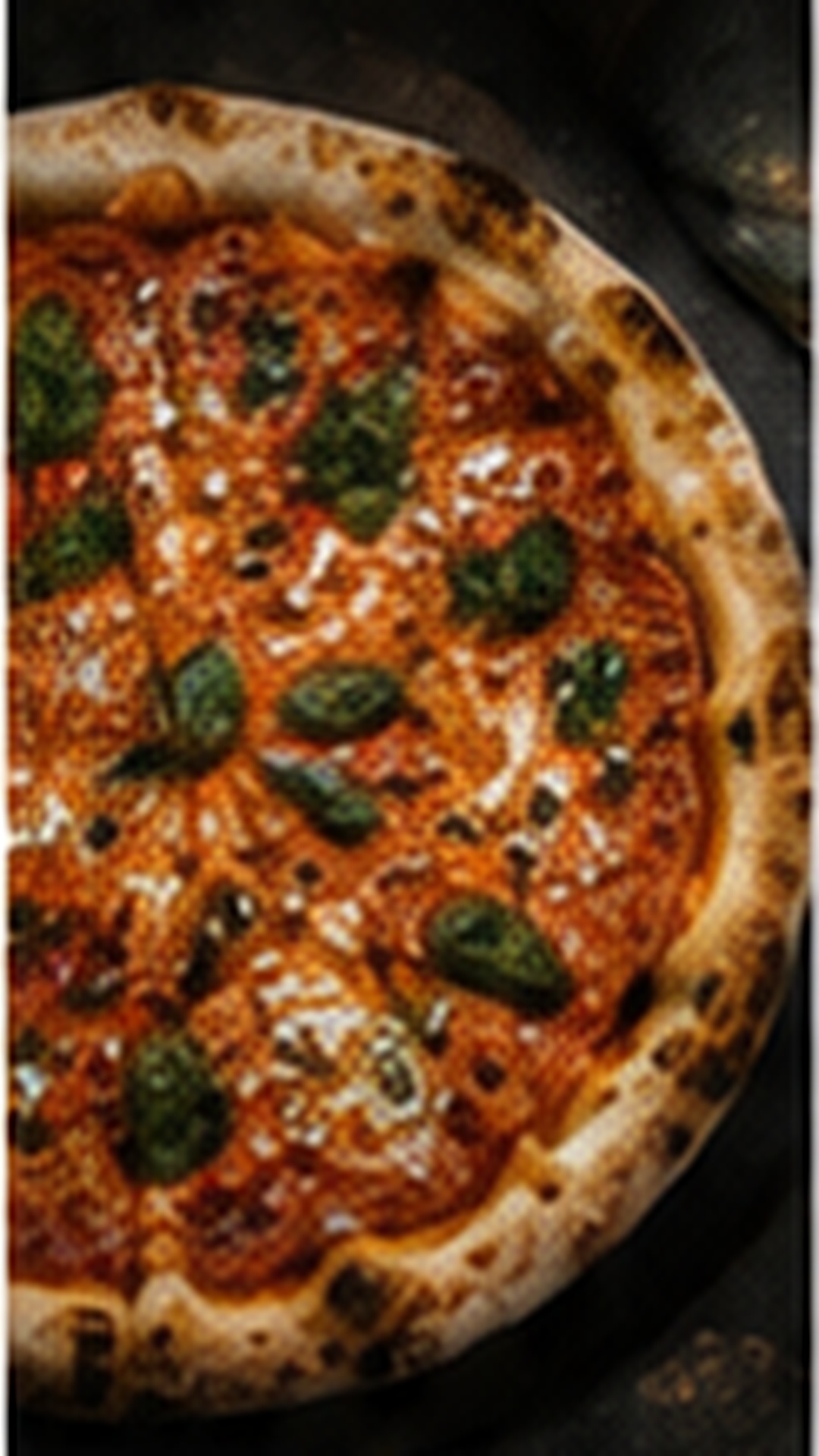 Spicy vodka pizza